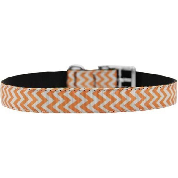 0.75 in. Chevrons Nylon Dog Collar with Classic BuckleOrange Size 20, Unconditional Love, Mfr#: UN742539